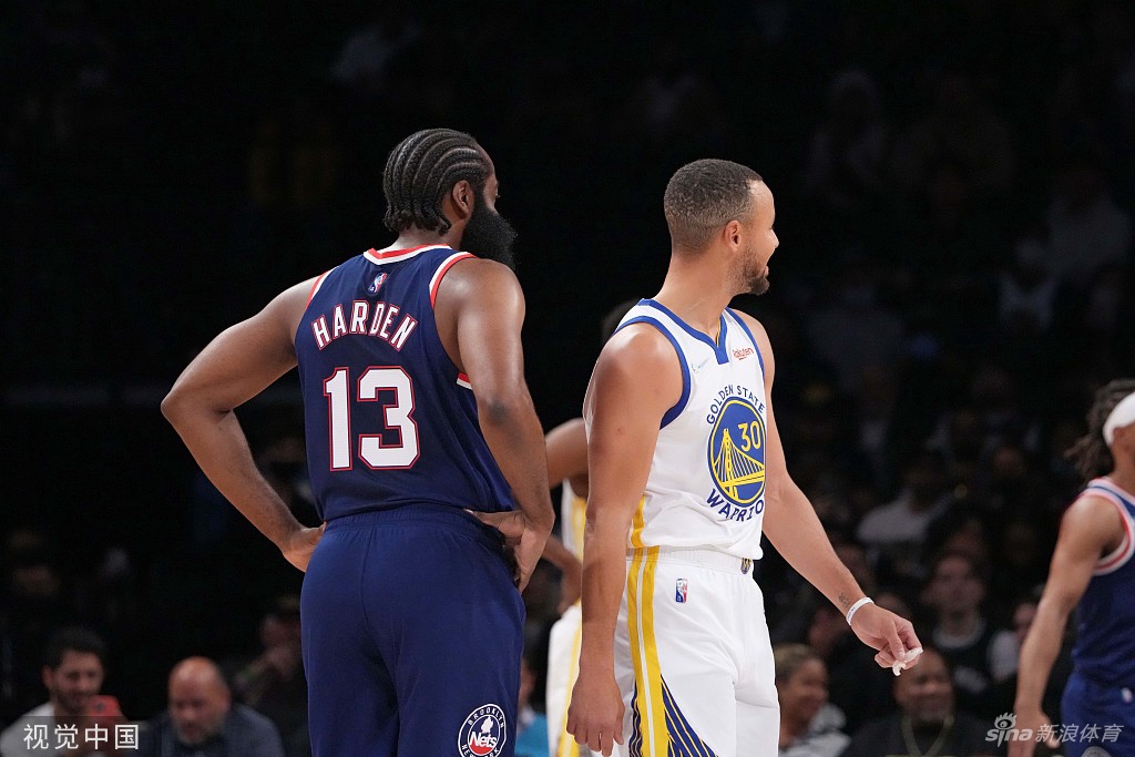 [NBA]勇士117-99篮网 库里37分力压KD哈登