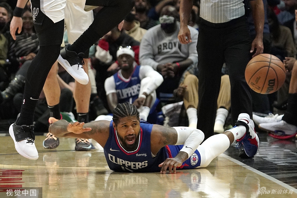 [NBA常规赛]马刺92-106快船