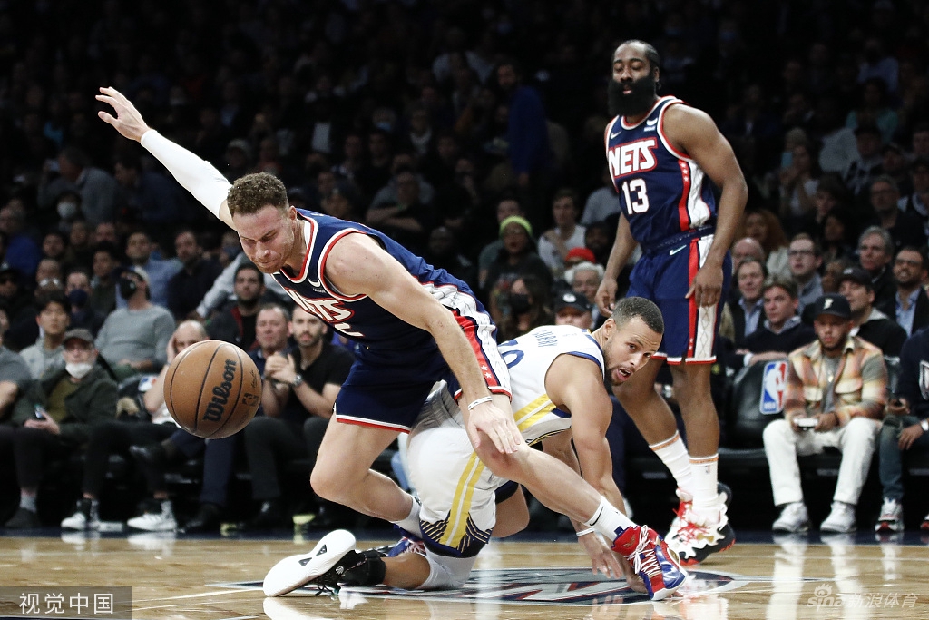 [NBA]勇士117-99篮网 库里37分力压KD哈登