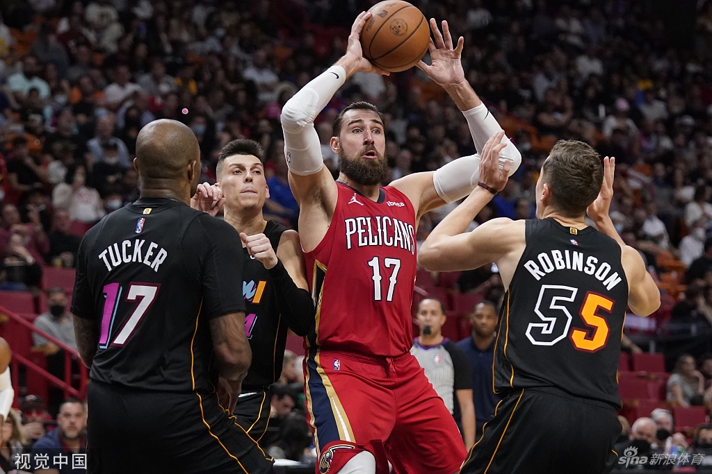 [NBA常规赛]鹈鹕98-113热火