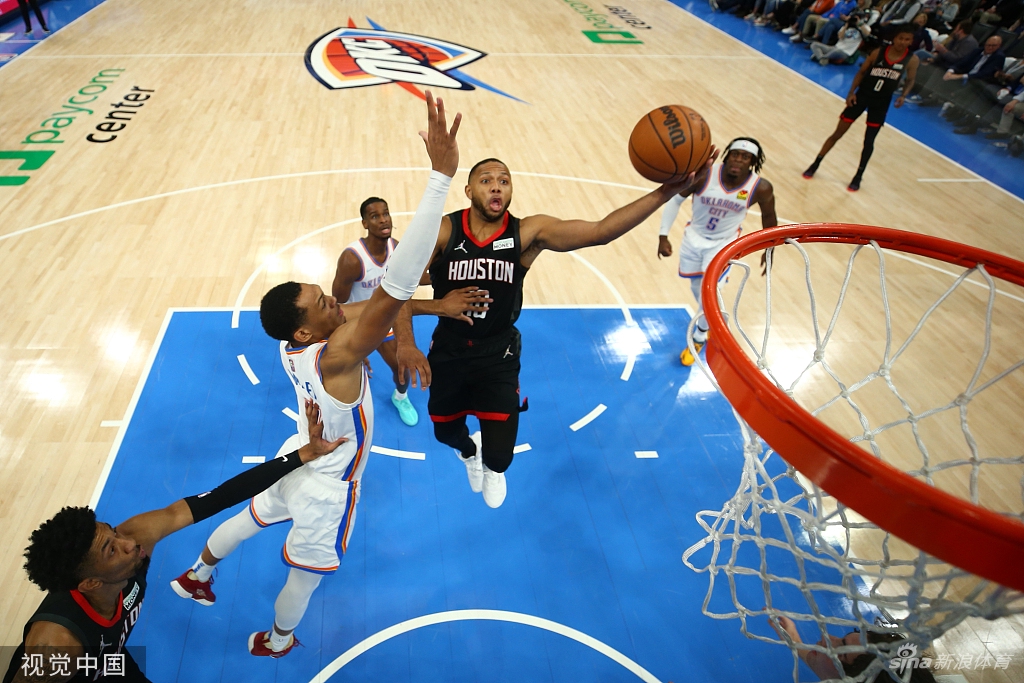 [NBA]火箭负雷霆吃到13连败