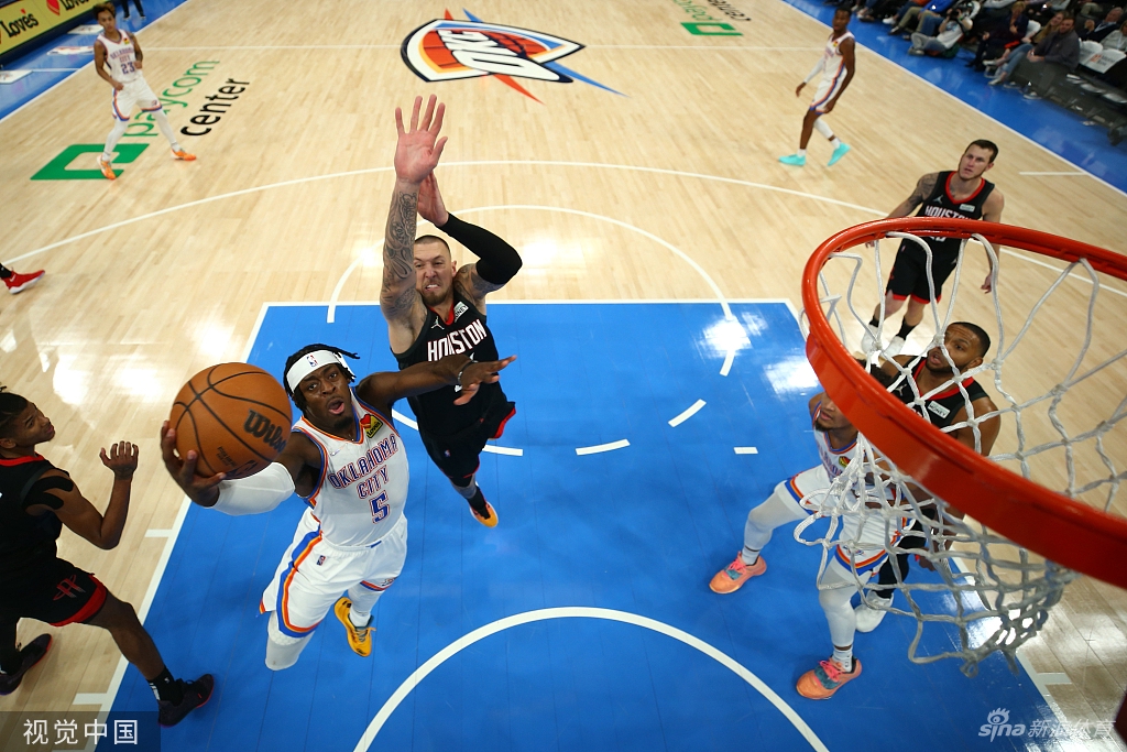 [NBA]火箭负雷霆吃到13连败
