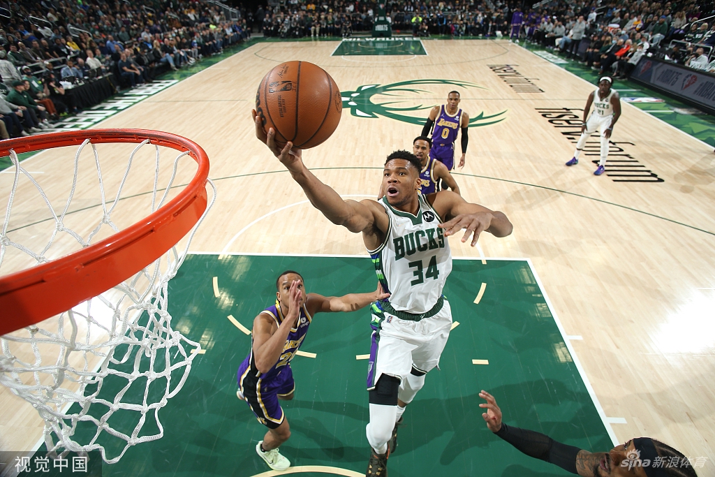 [NBA常规赛]湖人102-109雄鹿