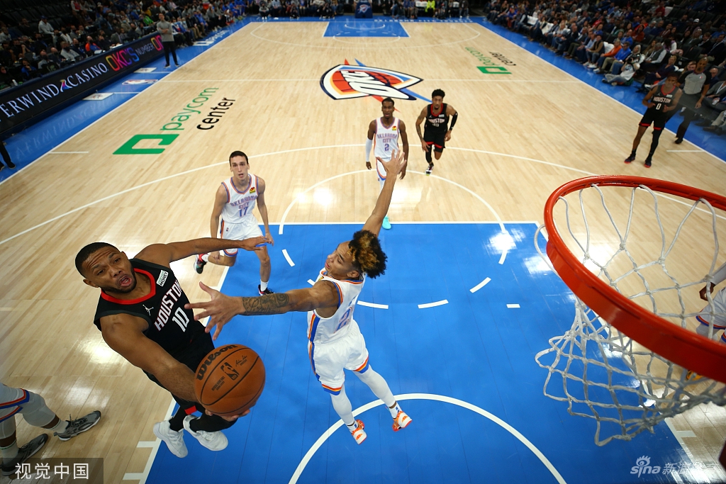 [NBA]火箭负雷霆吃到13连败