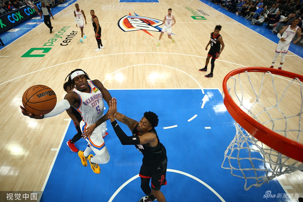 [NBA]火箭负雷霆吃到13连败