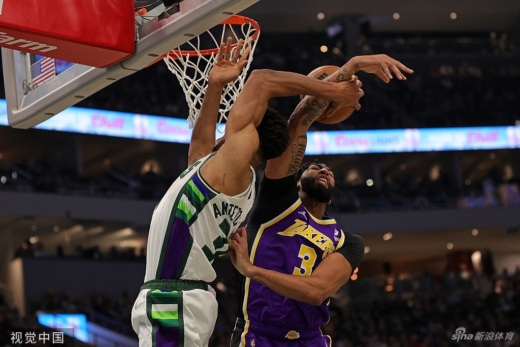 [NBA常规赛]湖人102-109雄鹿