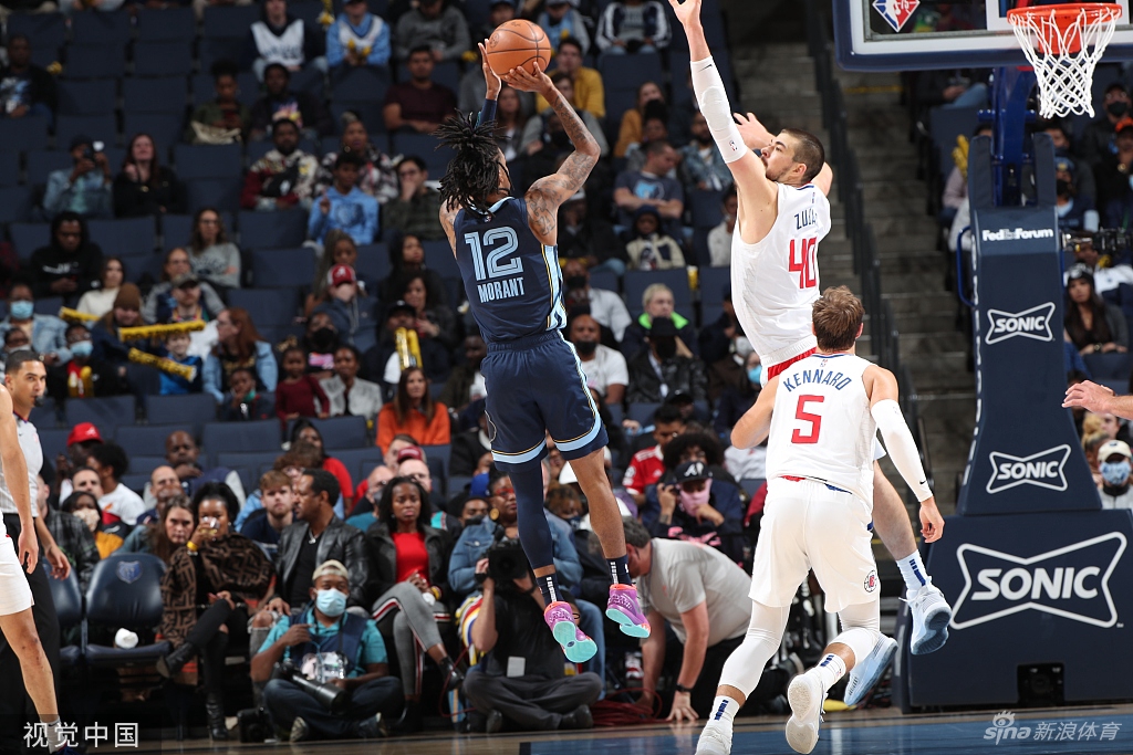 [NBA常规赛]快船108-120灰熊