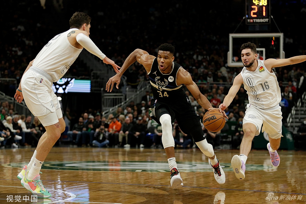 [NBA常规赛]雷霆89-96雄鹿