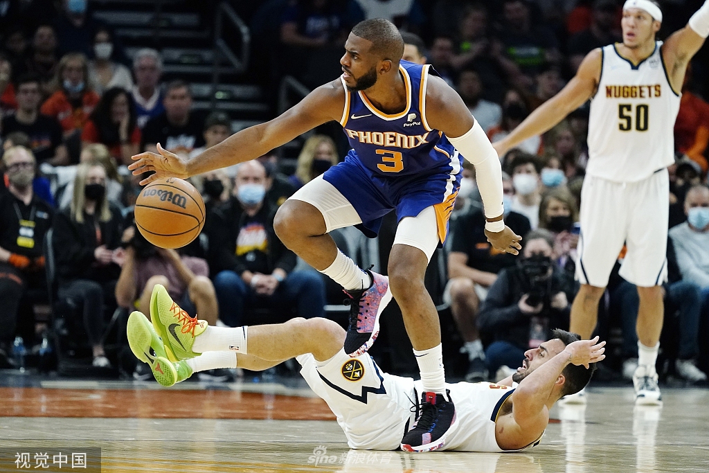 [NBA常规赛]掘金97-126太阳