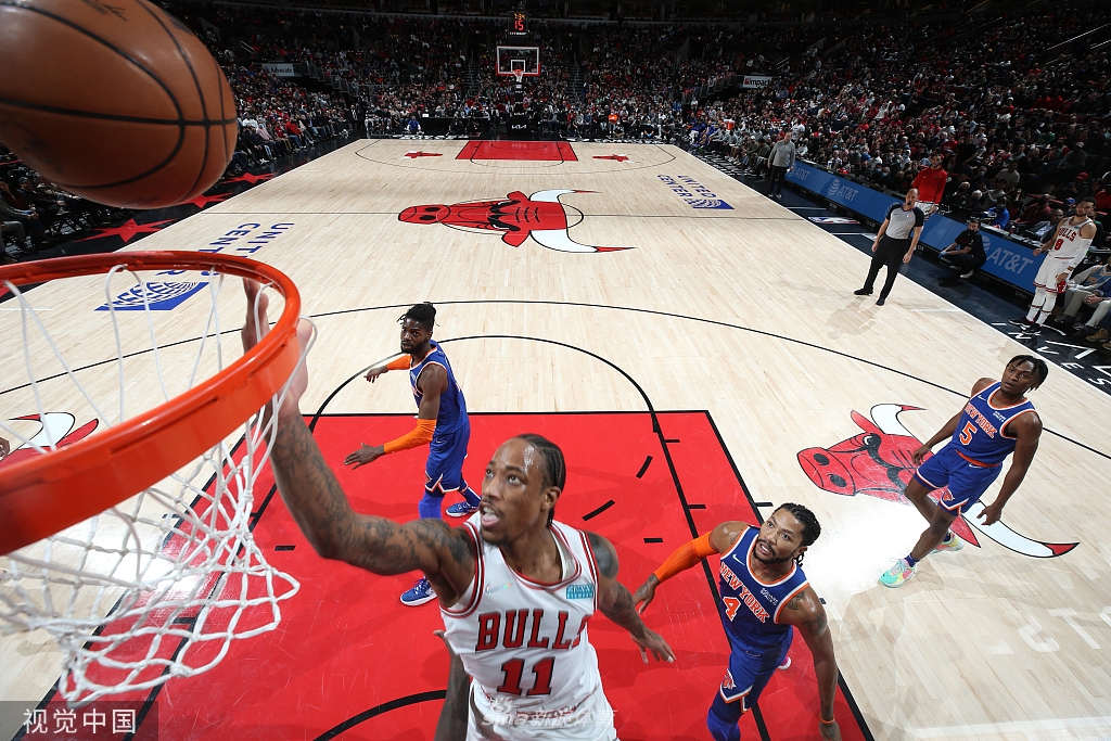 [NBA常规赛]尼克斯103-109公牛