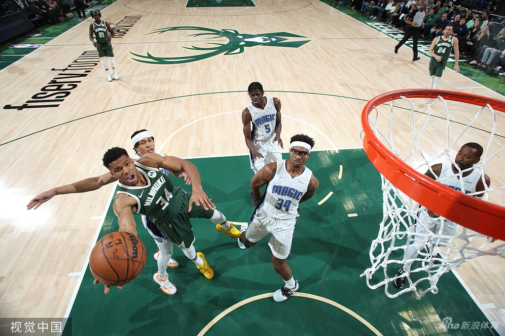 [NBA常规赛]魔术92-123雄鹿