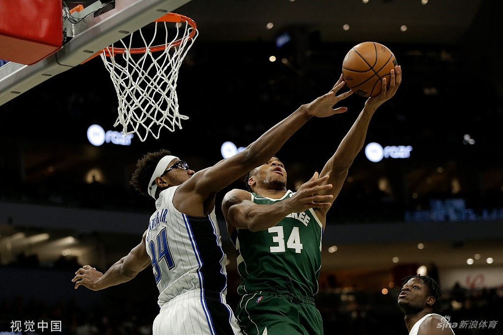 [NBA常规赛]魔术92-123雄鹿