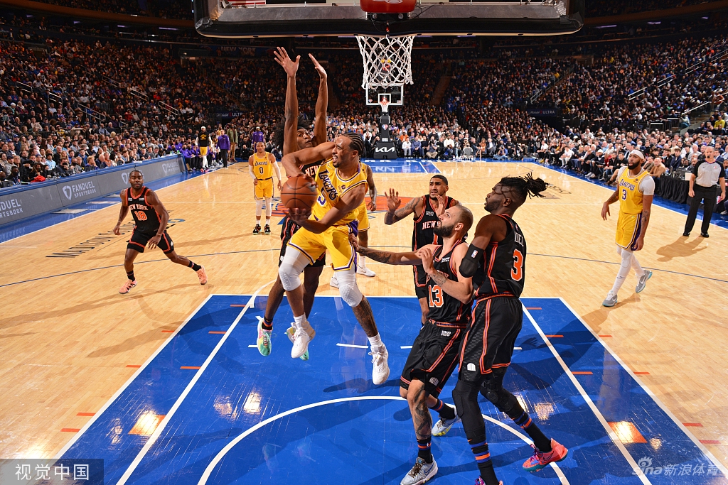 [NBA常规赛]湖人100-106尼克斯
