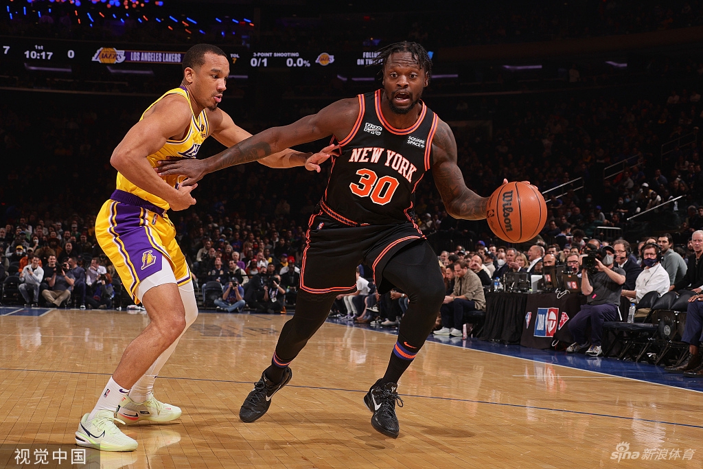 [NBA常规赛]湖人100-106尼克斯