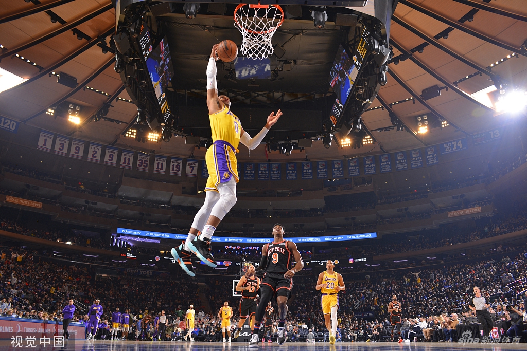 [NBA常规赛]湖人100-106尼克斯