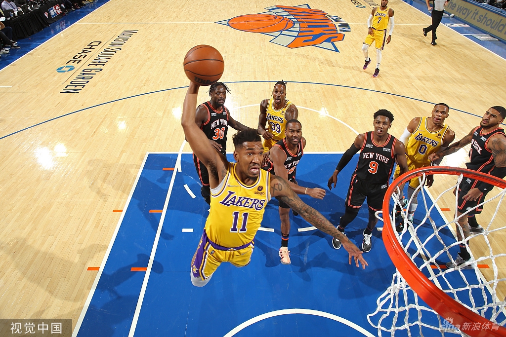 [NBA常规赛]湖人100-106尼克斯