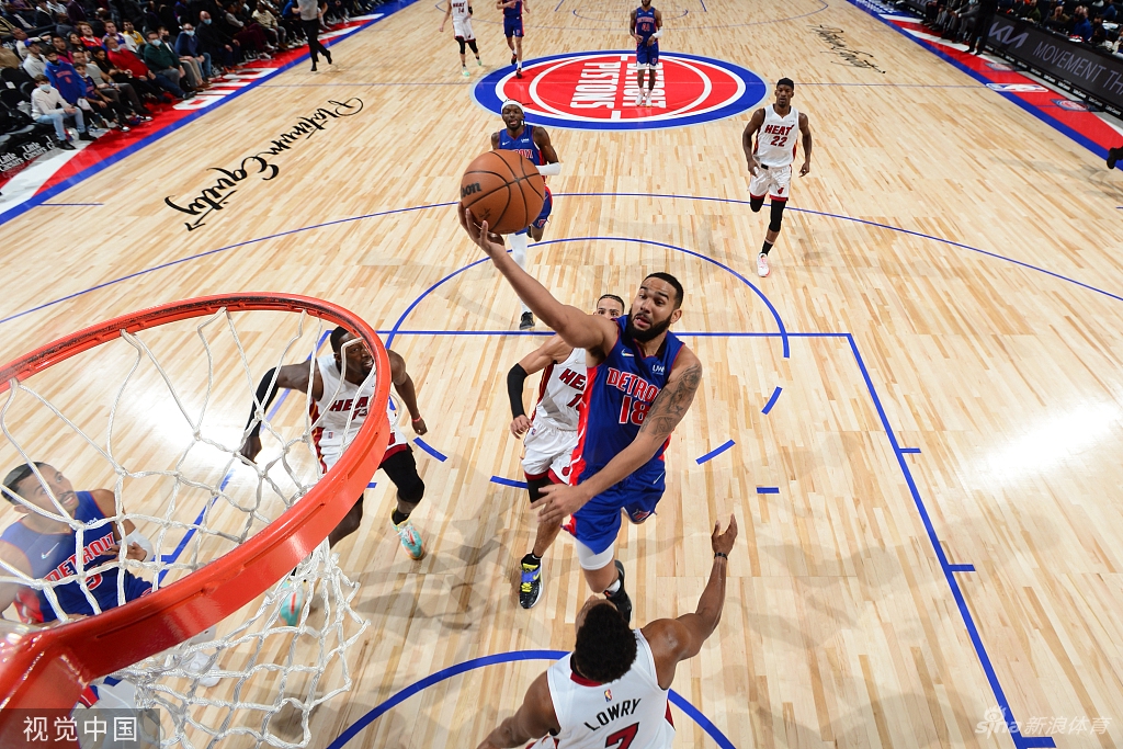[NBA常规赛]热火100-92活塞