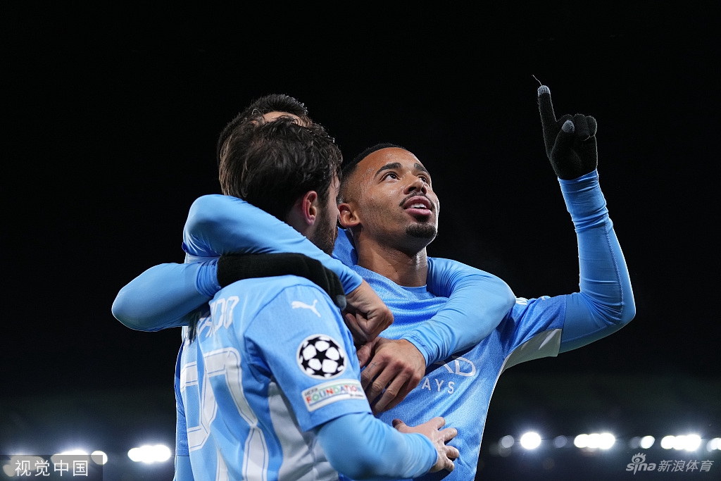 [欧冠]曼城2-1巴黎 热苏斯打入制胜球