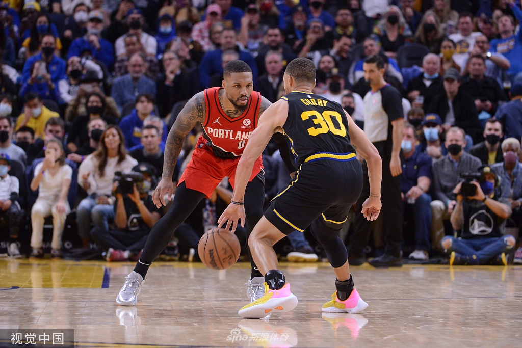 [NBA常规赛]开拓者103-118勇士