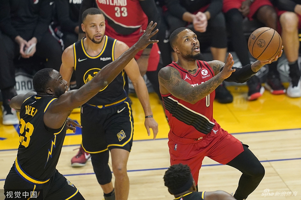 [NBA常规赛]开拓者103-118勇士