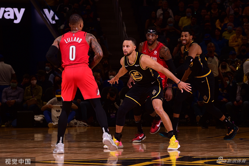 [NBA常规赛]开拓者103-118勇士