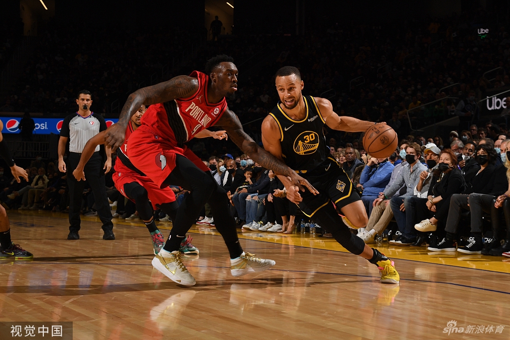 [NBA常规赛]开拓者103-118勇士