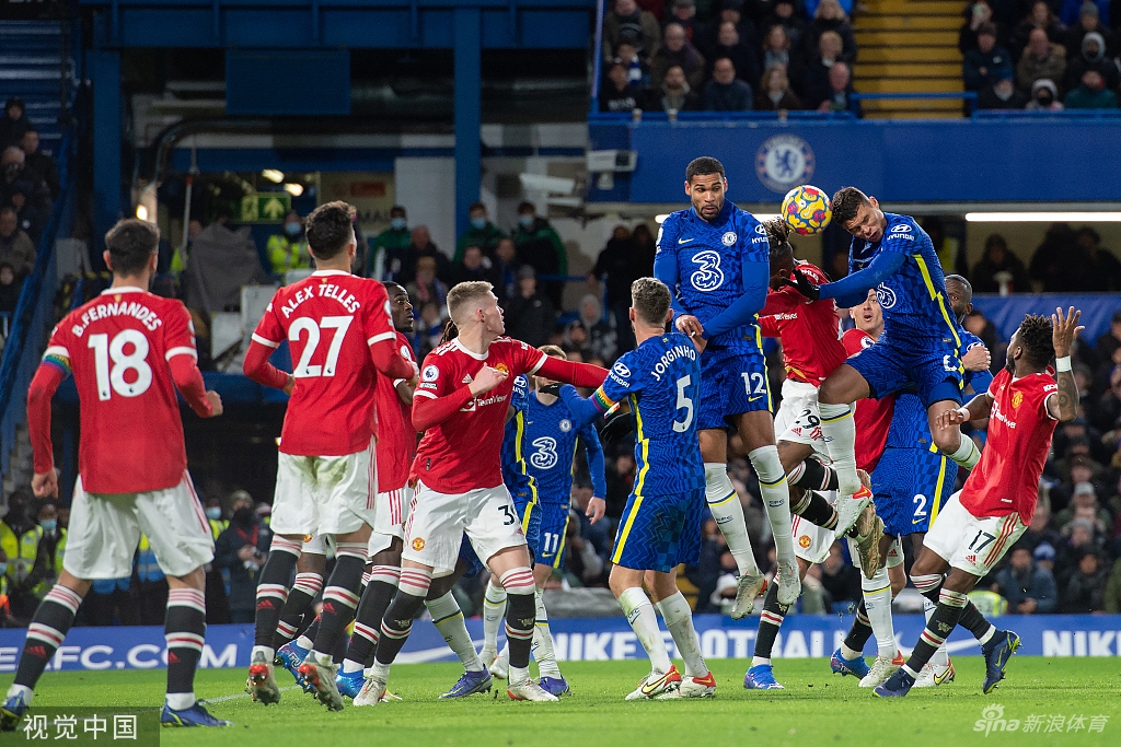 [英超]切尔西1-1曼联 桑乔若日尼奥进球