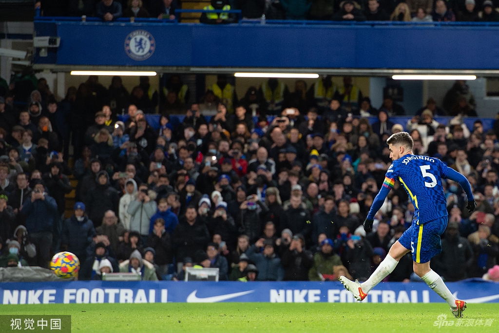 [英超]切尔西1-1曼联 桑乔若日尼奥进球