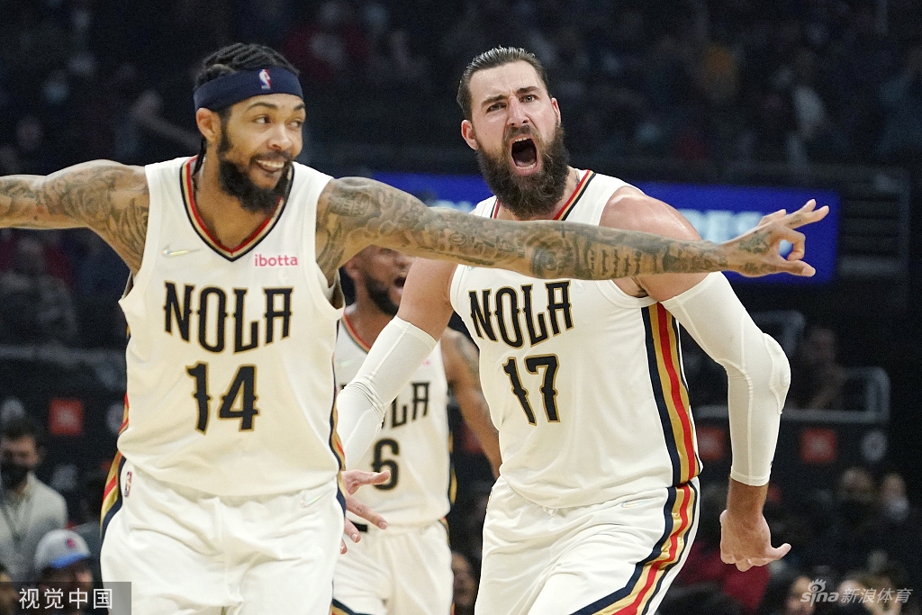 [NBA常规赛]鹈鹕123-104快船