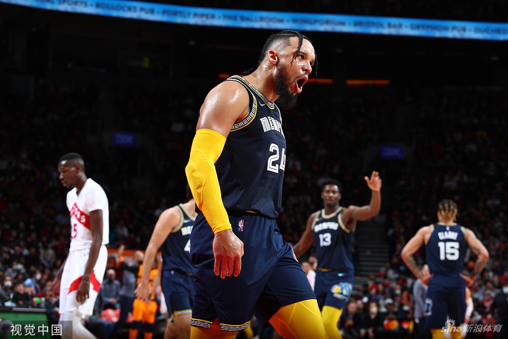 [NBA常规赛]灰熊90-82猛龙