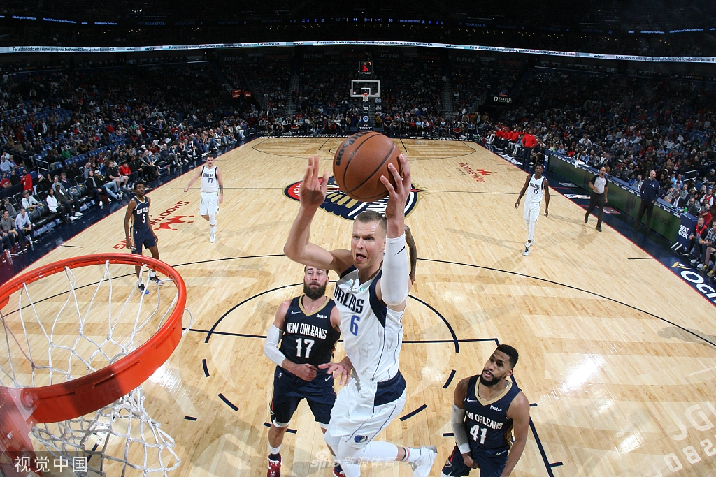 [NBA常规赛]独行侠139-107鹈鹕