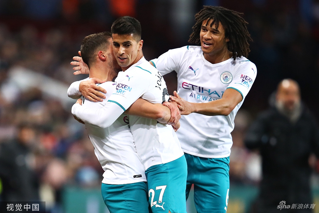 [英超]曼城2-1阿斯顿维拉 斩获四连胜