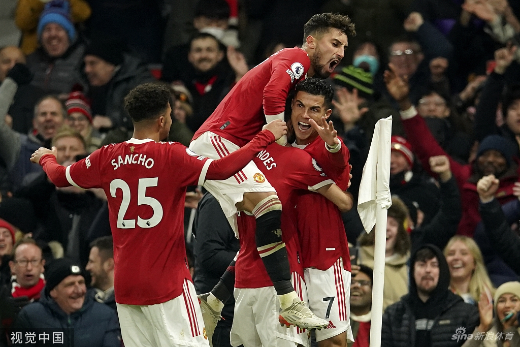 [英超]曼联3-2阿森纳 C罗梅开二度