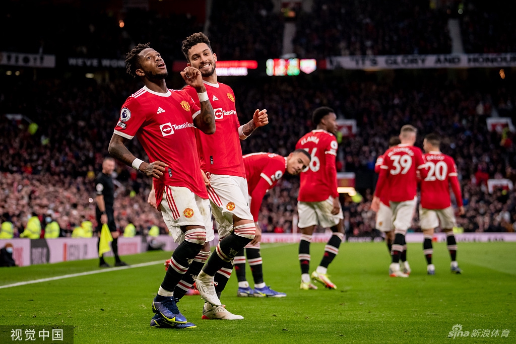 [英超]曼联1-0水晶宫 弗雷德破门