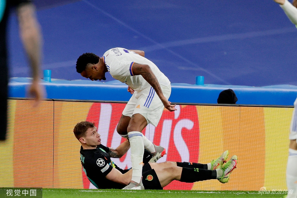 [欧冠]皇马2-1国米 克罗斯破门