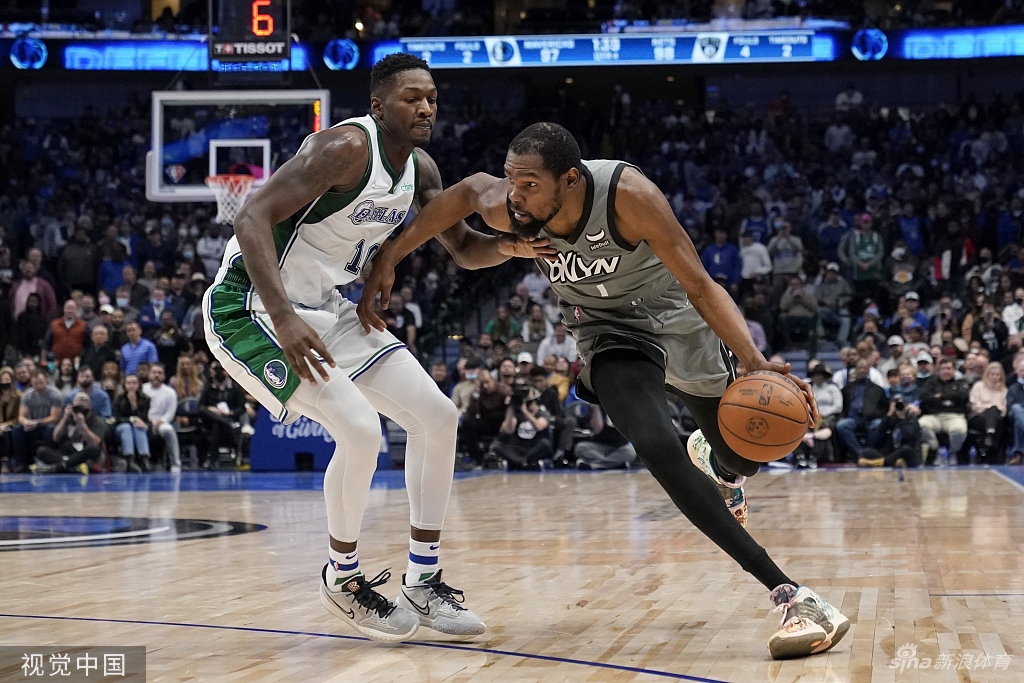 [NBA常规赛]篮网102-99独行侠