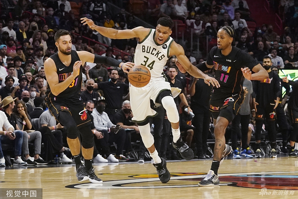 [NBA常规赛]雄鹿104-113热火