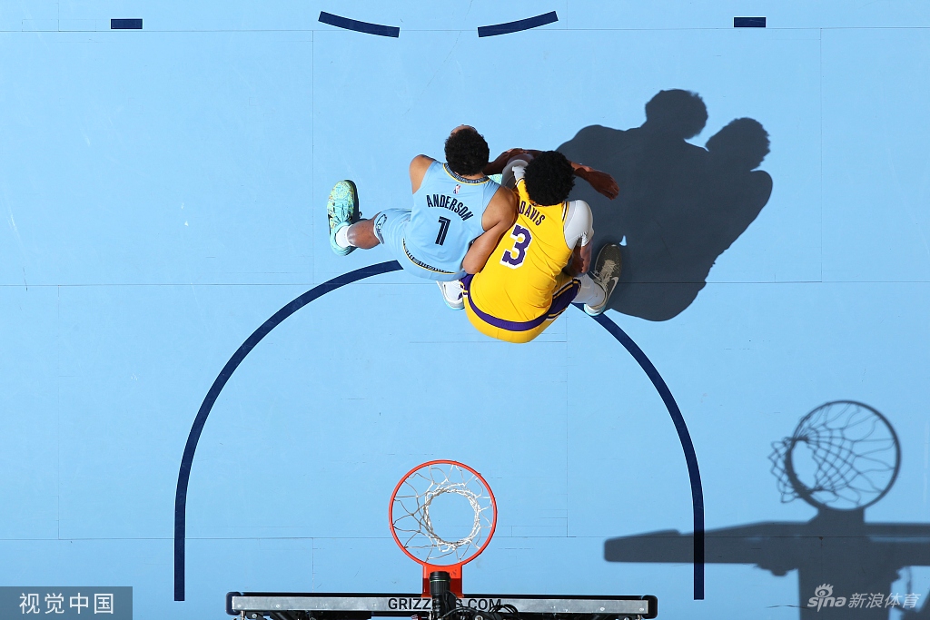 [NBA]湖人95-108灰熊 詹姆斯空砍三双