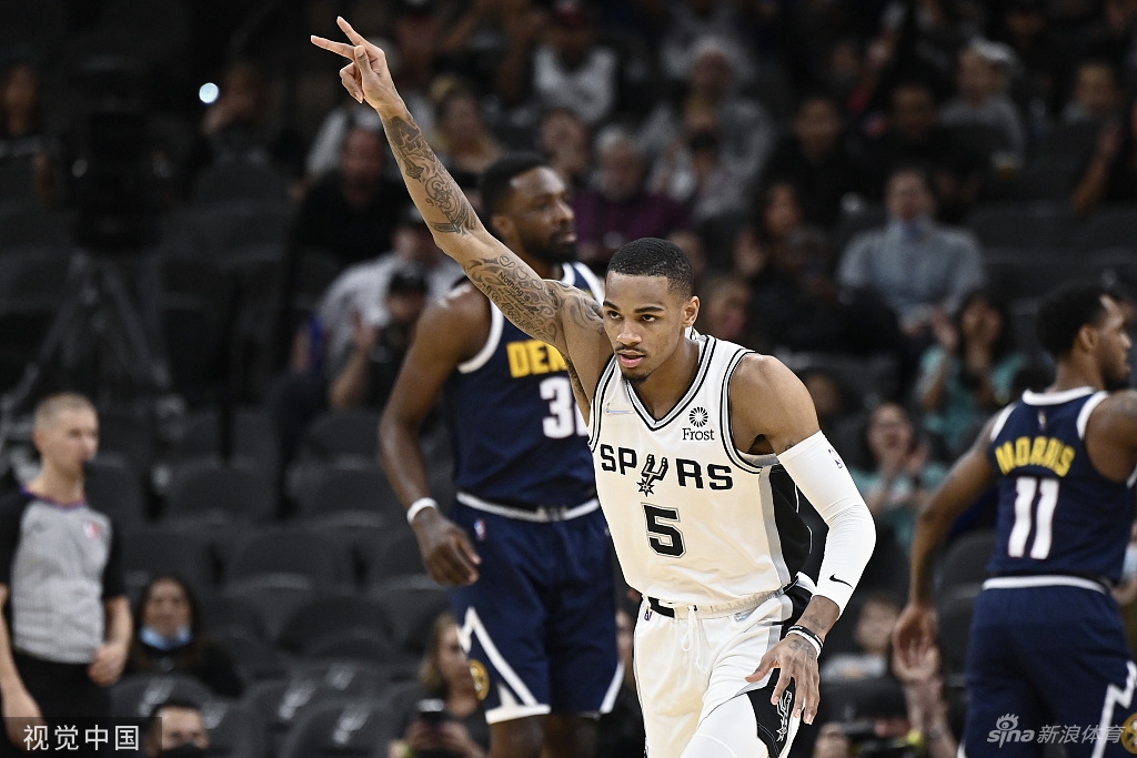 [NBA常规赛]掘金111-123马刺