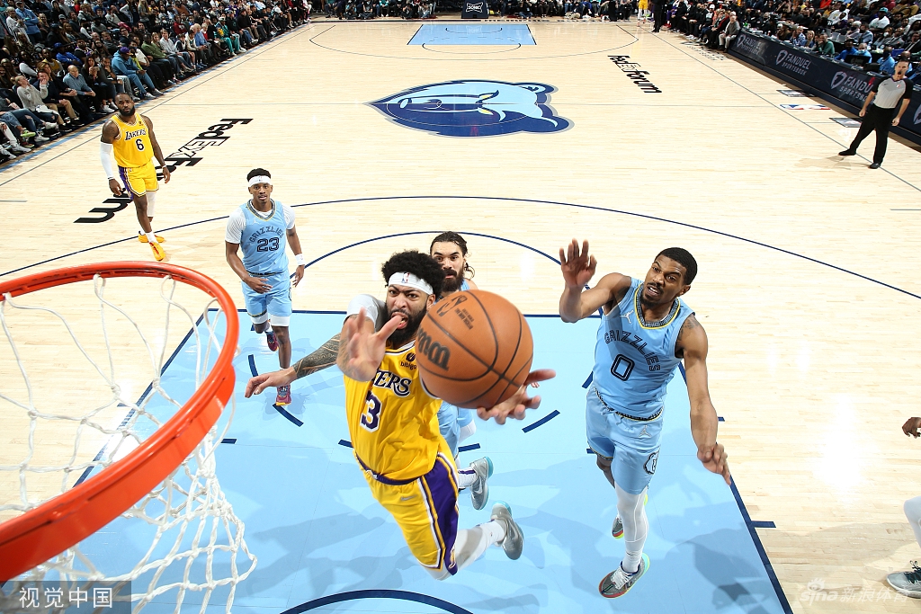 [NBA]湖人95-108灰熊 詹姆斯空砍三双