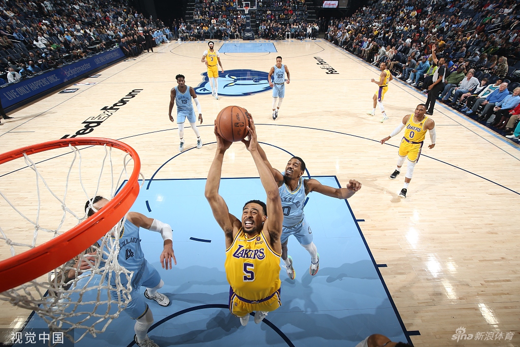 [NBA]湖人95-108灰熊 詹姆斯空砍三双