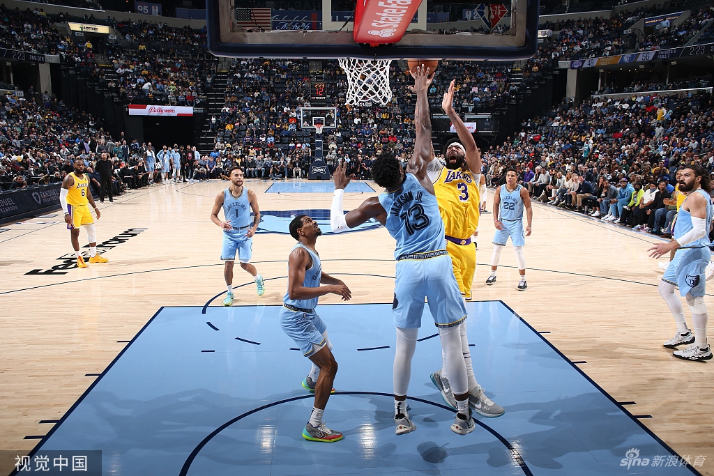 [NBA]湖人95-108灰熊 詹姆斯空砍三双