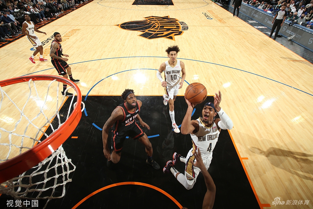 [NBA常规赛]鹈鹕102-91尼克斯