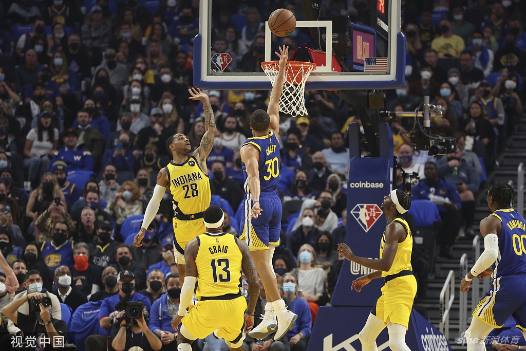 [NBA常规赛]步行者vs勇士