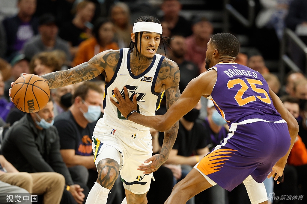 [NBA常规赛]爵士109-115太阳