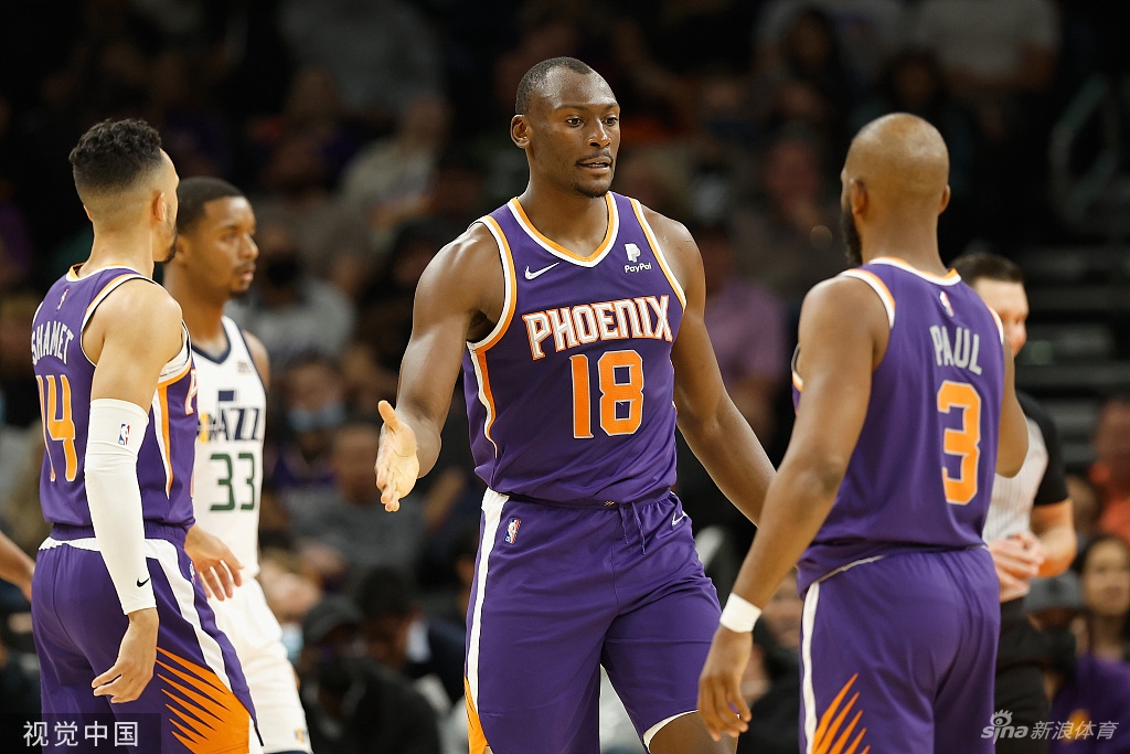 [NBA常规赛]爵士109-115太阳