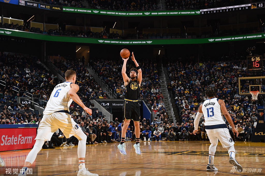 [NBA常规赛]独行侠vs勇士