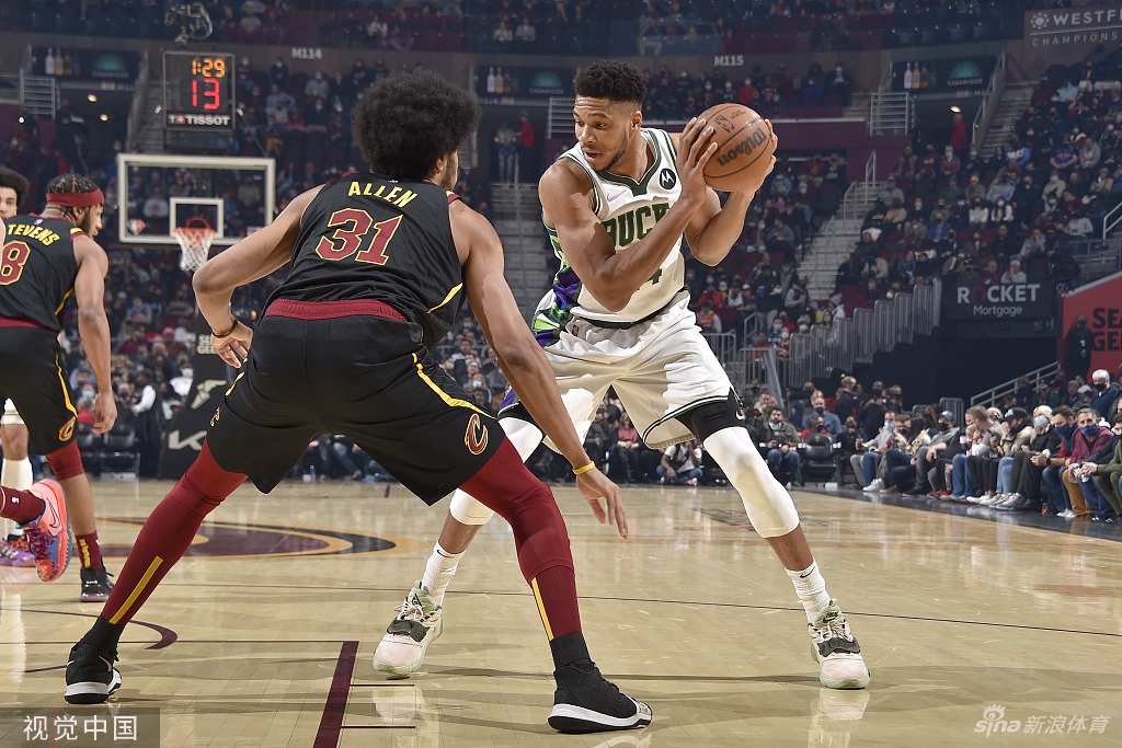 [NBA常规赛]雄鹿99-115骑士