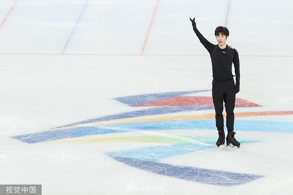 金博洋朱易亮相冬奥花滑训练日