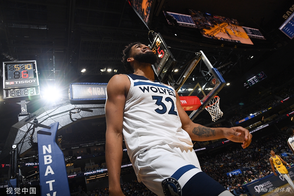 [NBA]森林狼115-124勇士 库里29分6助攻